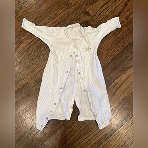 Striped White Kids Pajamas